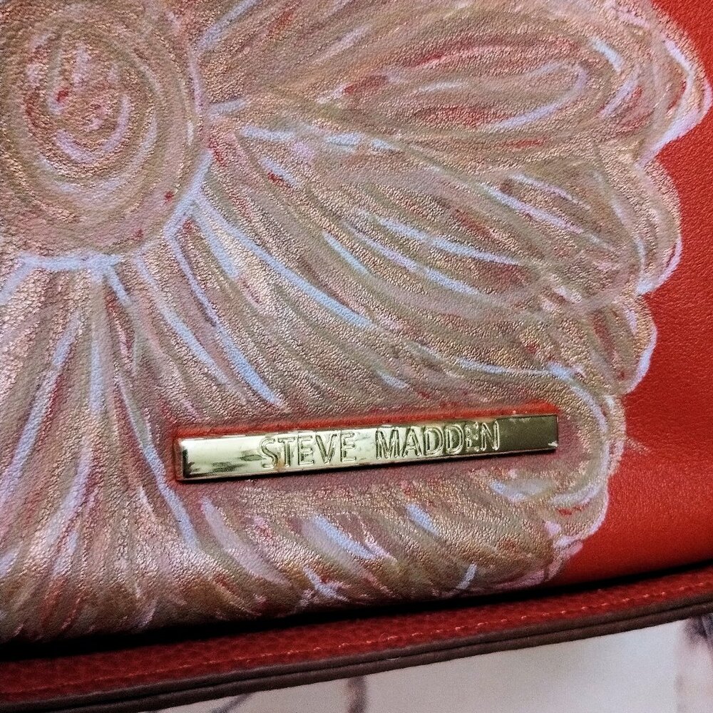 Steve Madden - Custom - Hand Painted Bucket bag - Picture 4 of 13